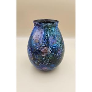 Vase attribué Laque Line - parfait état