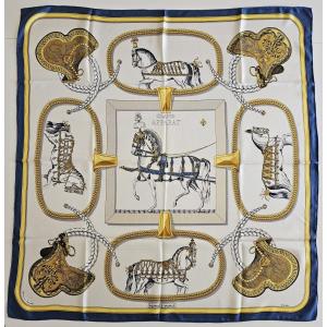 Hermès - Silk Scarf Carre 90 - Grand Apparat - Jacques Eudel