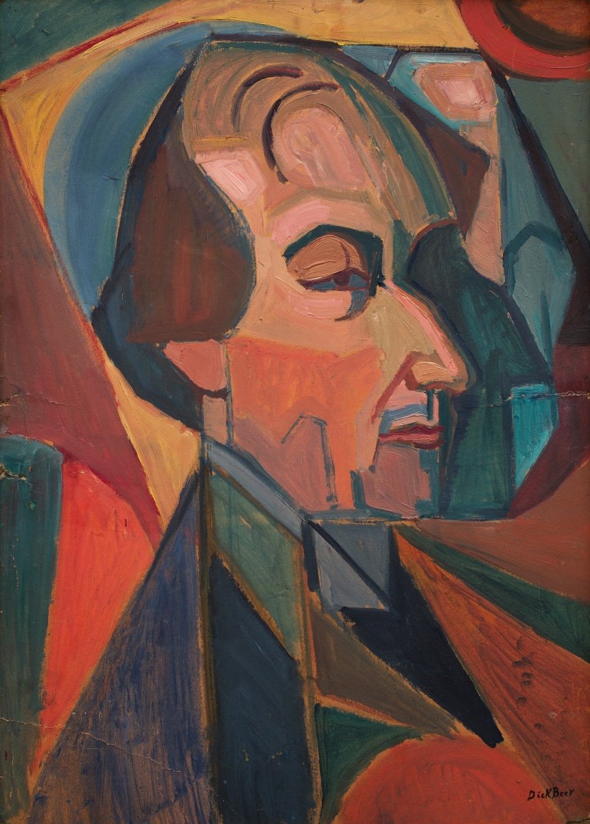 Portrait De Dr Mens III, 1918-1919