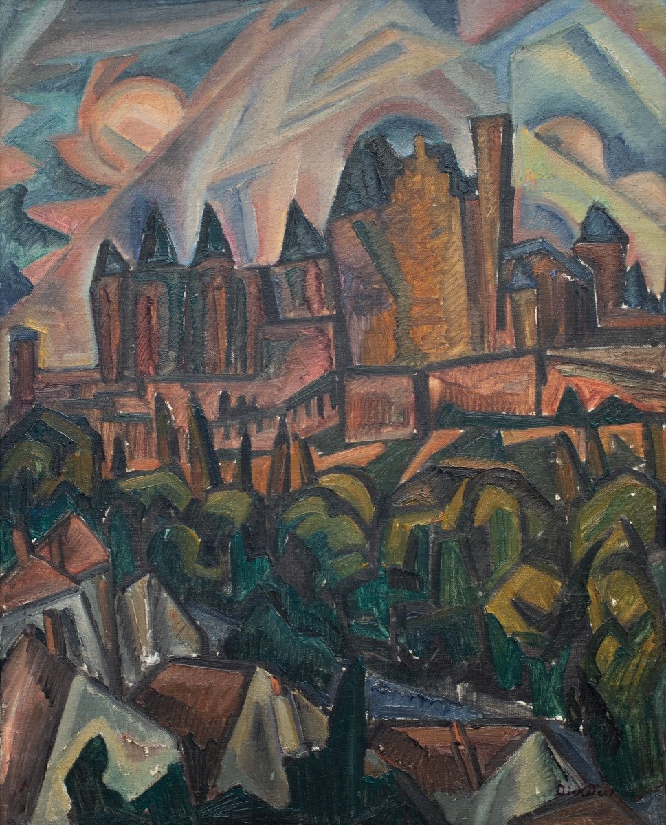 A French Cubist City, 1919