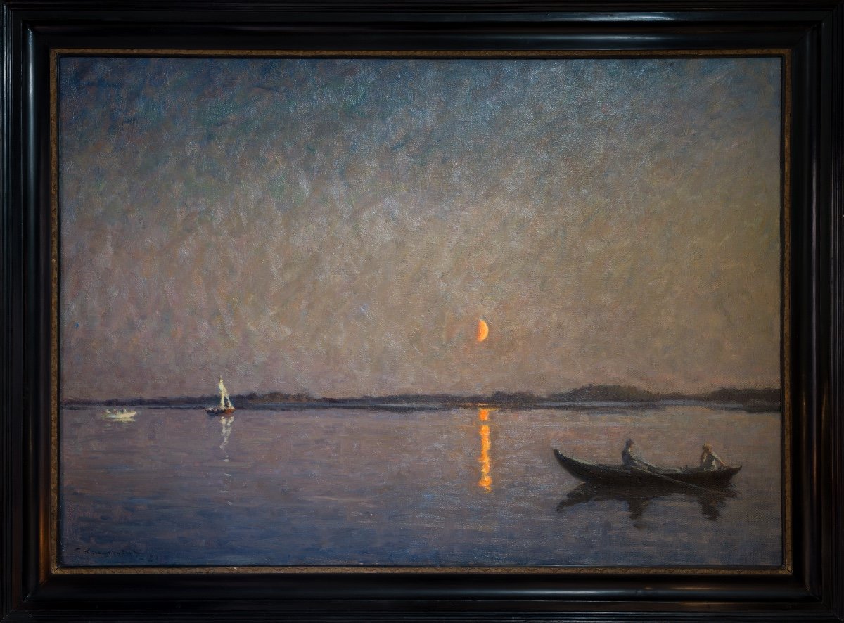 Gottfrid Kallstenius (1861-1943) - Nuit Silencieuse, 1921