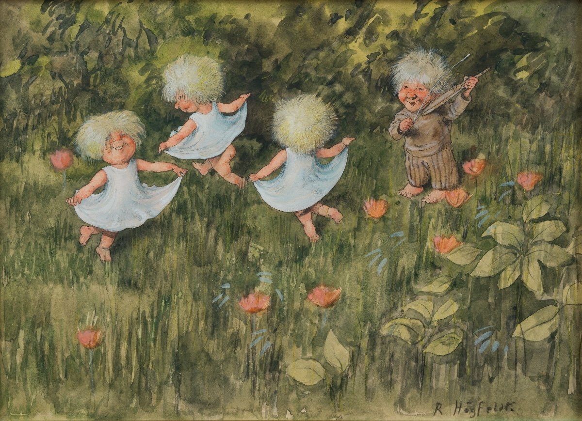 Robert Högfeldt (1894-1986)  The Fiddler's Dance