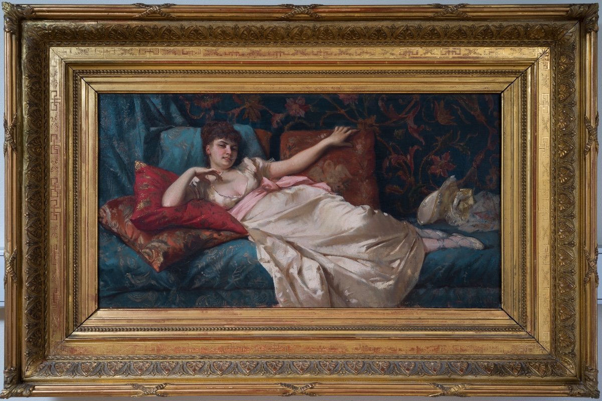 Leonardo Gasser (1831-1892) - Dolce Far Niente