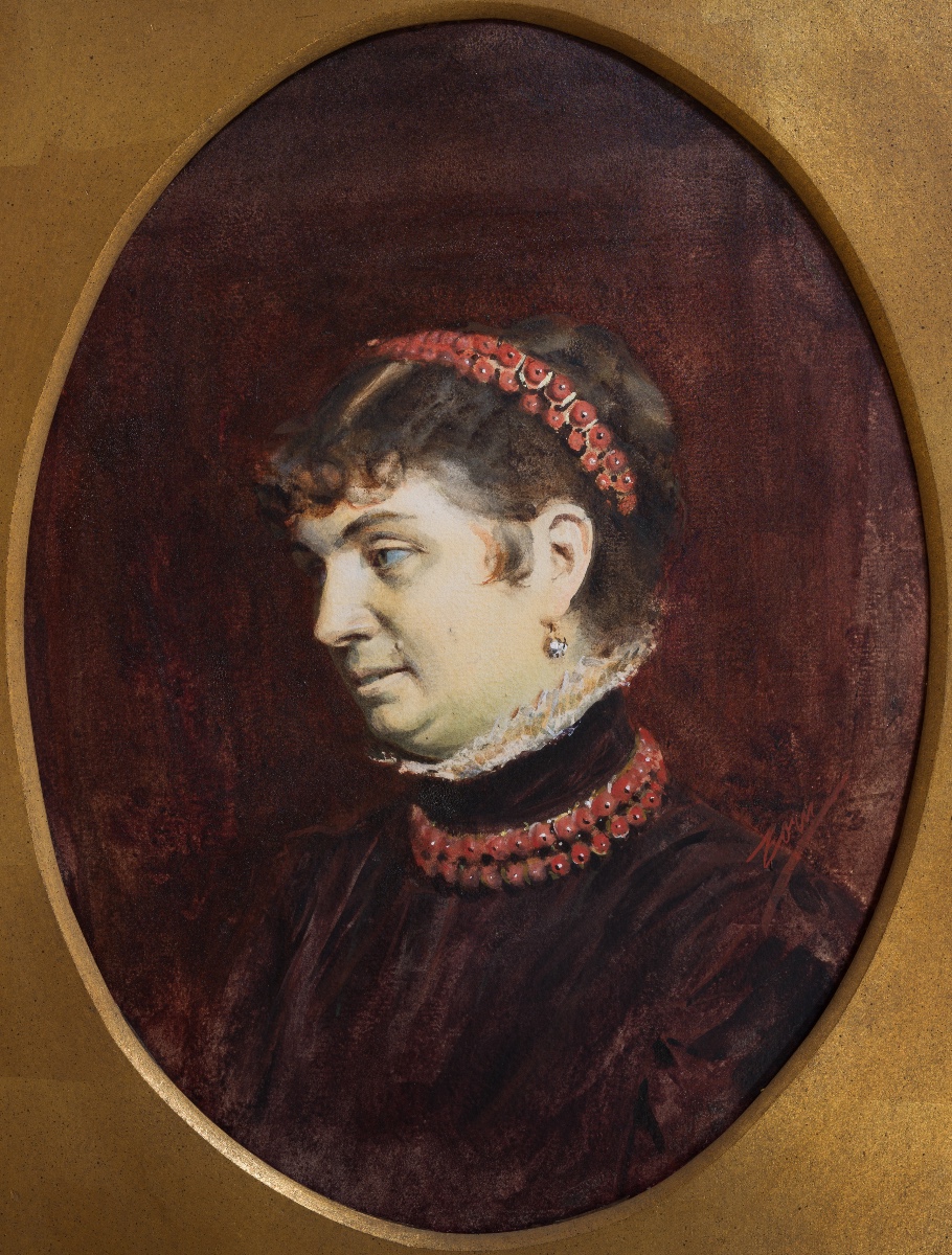 Anders Zorn - Portrait Of Mrs. Veronica Heiss-photo-3