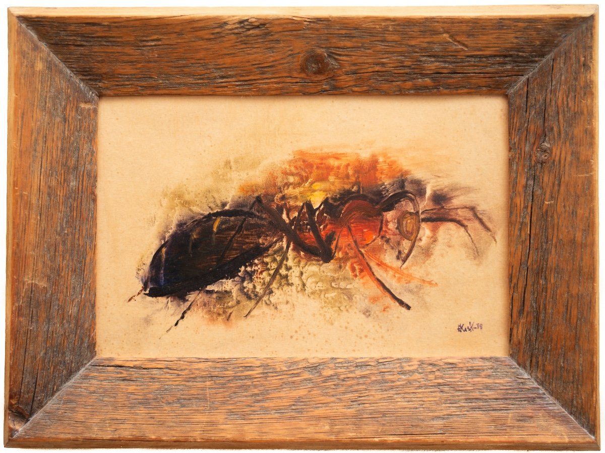 Bataille de fourmis (Ant Battle) By Eugen Kask