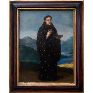 Flemish School, 1600s  - Saint Nicholas Of Tolentino