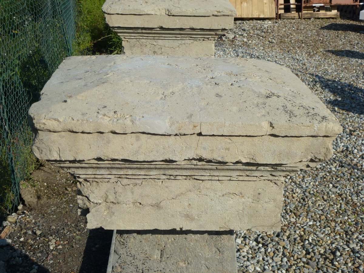 Pair Of Hard Stone Capitals-photo-3