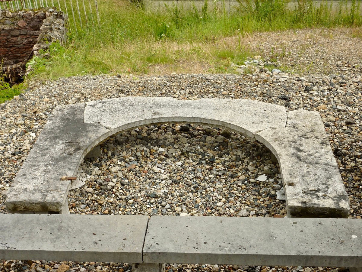 Ensemble de quatre voutes en pierre dure taillées au XIXème S.-photo-3