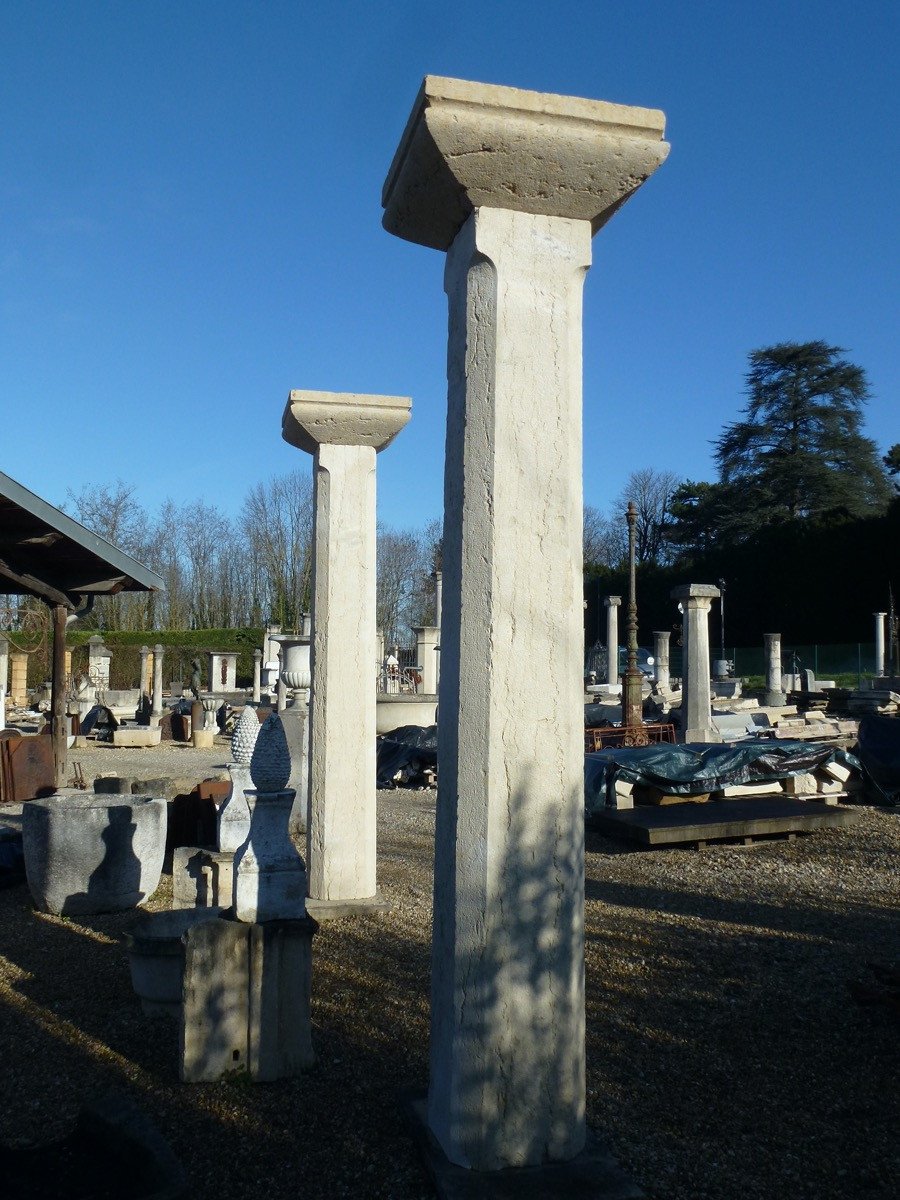 Pair Of Pillars Inspired By The Doric Order-photo-2