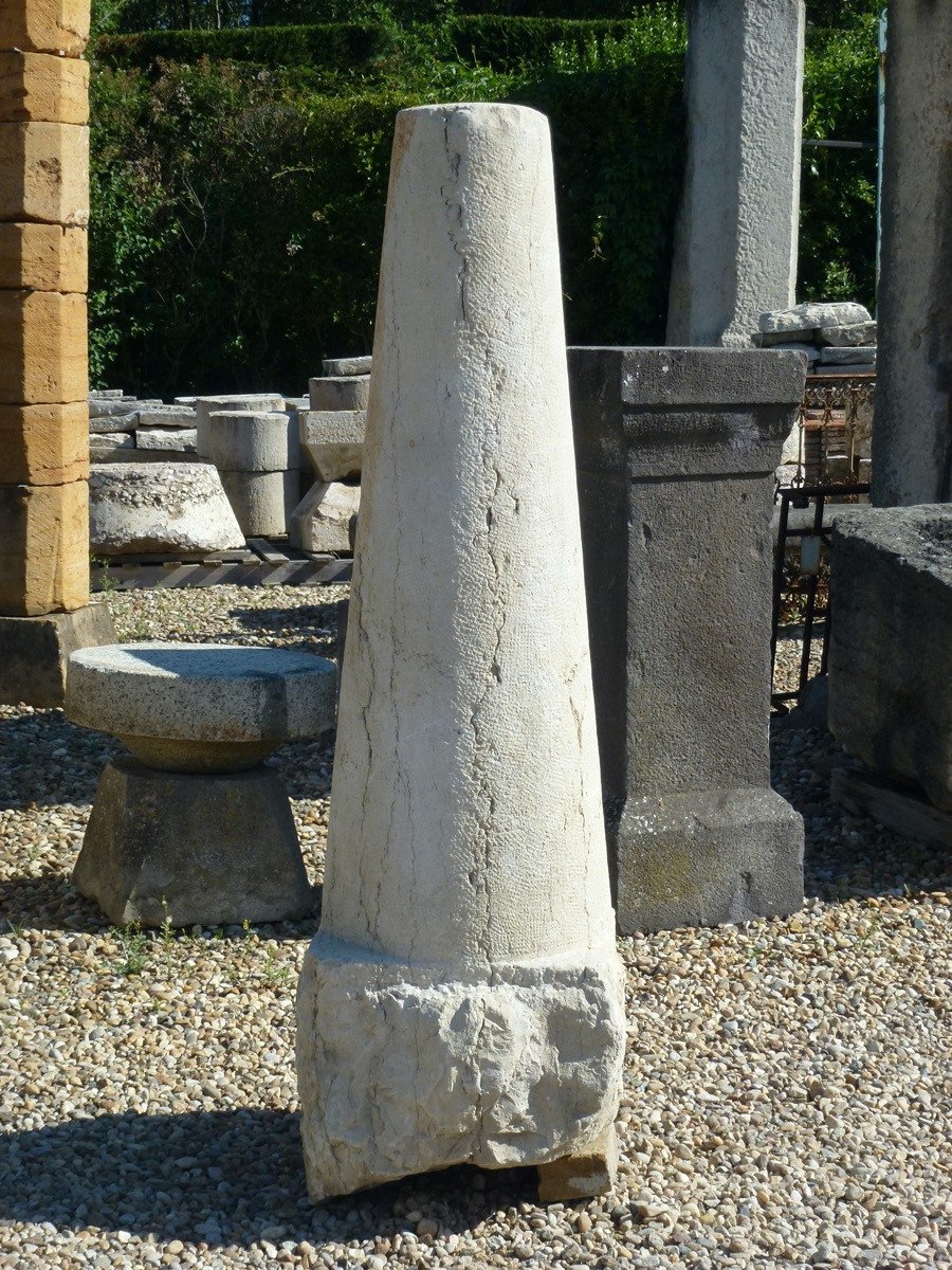 Large Conical Hard Stone Marker