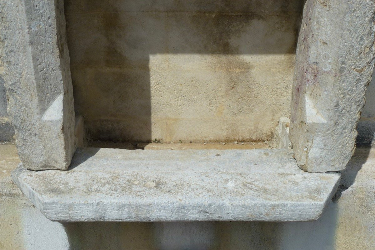 Old Stone Window Frame, Louis XIV - 17th C-photo-4