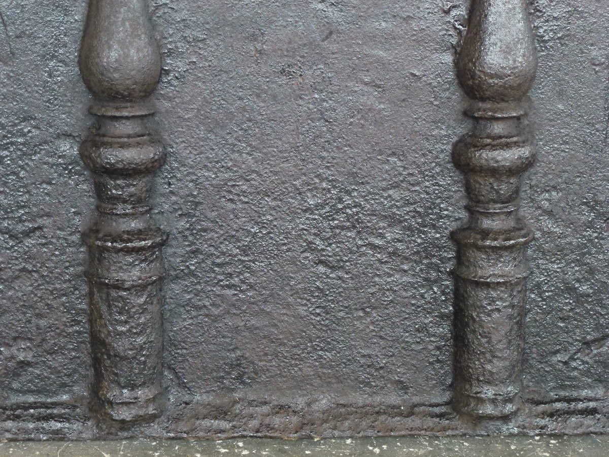 Franche-comté Fireback In The Temple - 17th Century. 1682-photo-3