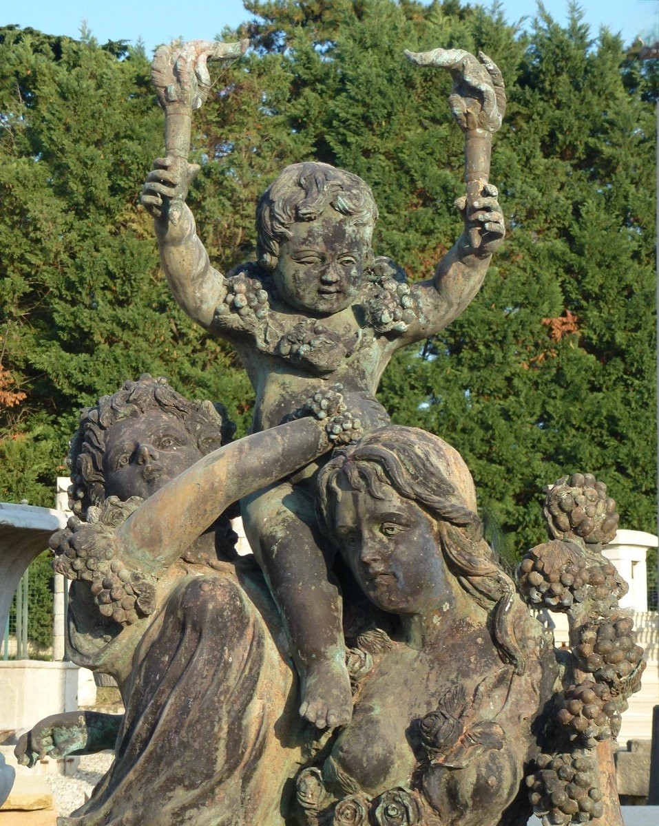 Life-size Bronze Sculpture "the Bacchanalia" After Clodion-photo-4