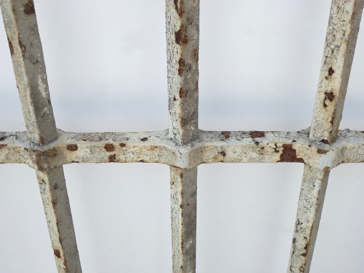 Wrought Iron Window Guard Dating From The 18th Century-photo-2