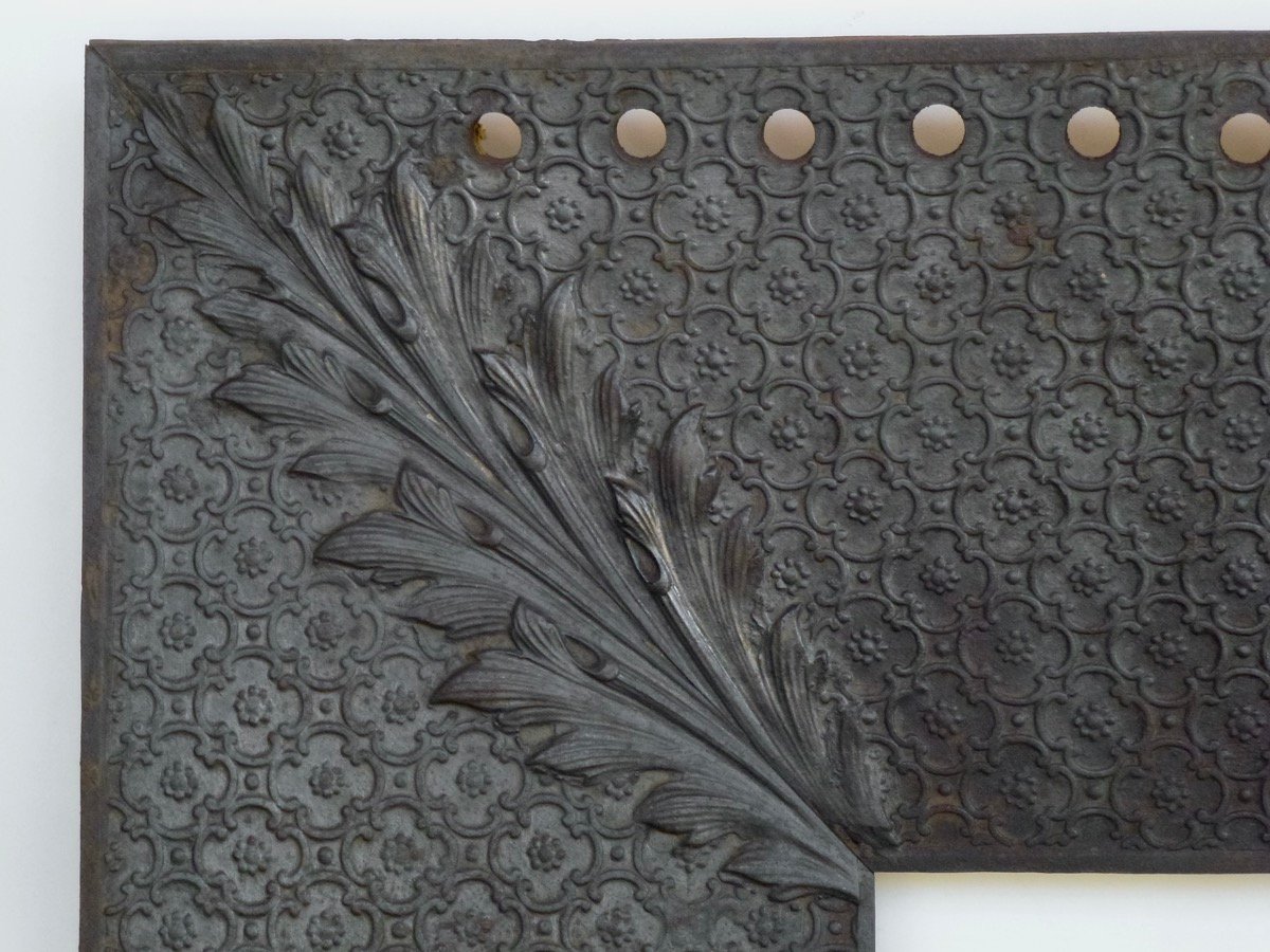 Cast-iron Insert For A Marble Fireplace-photo-4