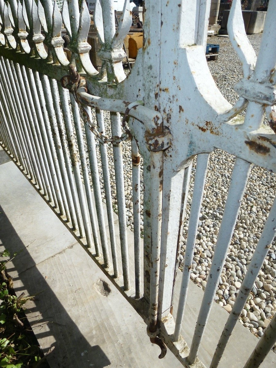 Portail ou grille de 327 cm et son portillon de 94 cm de largeur-photo-5