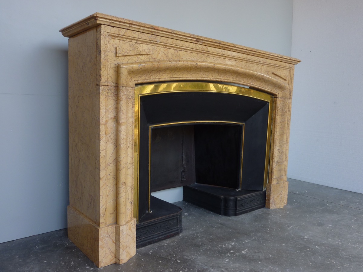 Fireplace In Marble Trets-photo-3