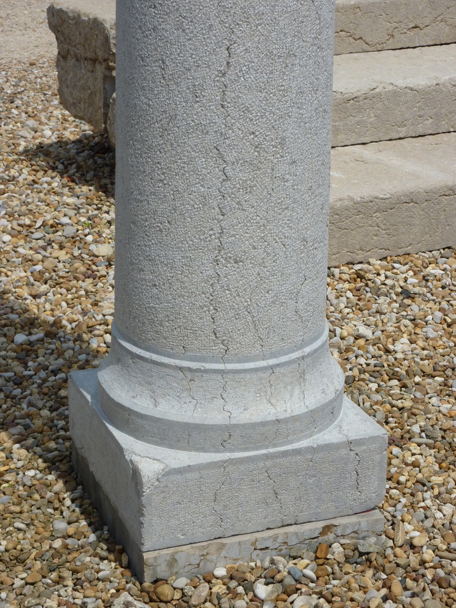 Pair Of Stone Pillar Dating Dating From The XIXth Century-photo-1