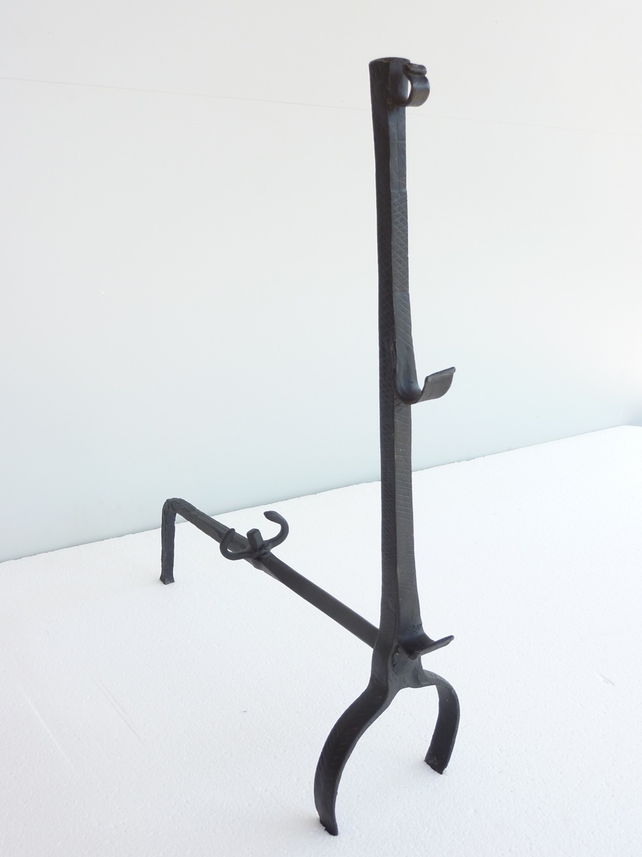 Pair Of Andirons XVIth Century-photo-2
