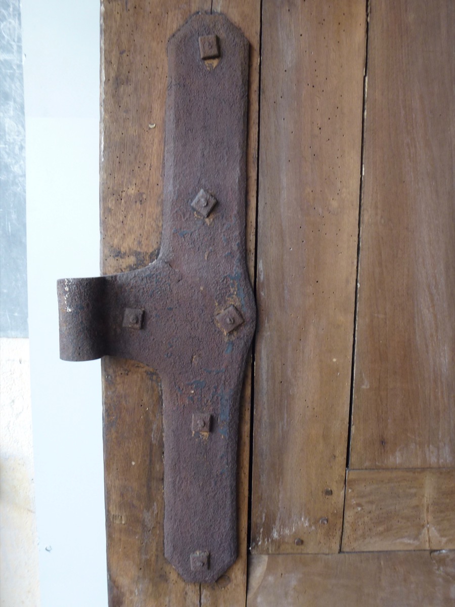 Important Door In Walnut Louis XIV-photo-3