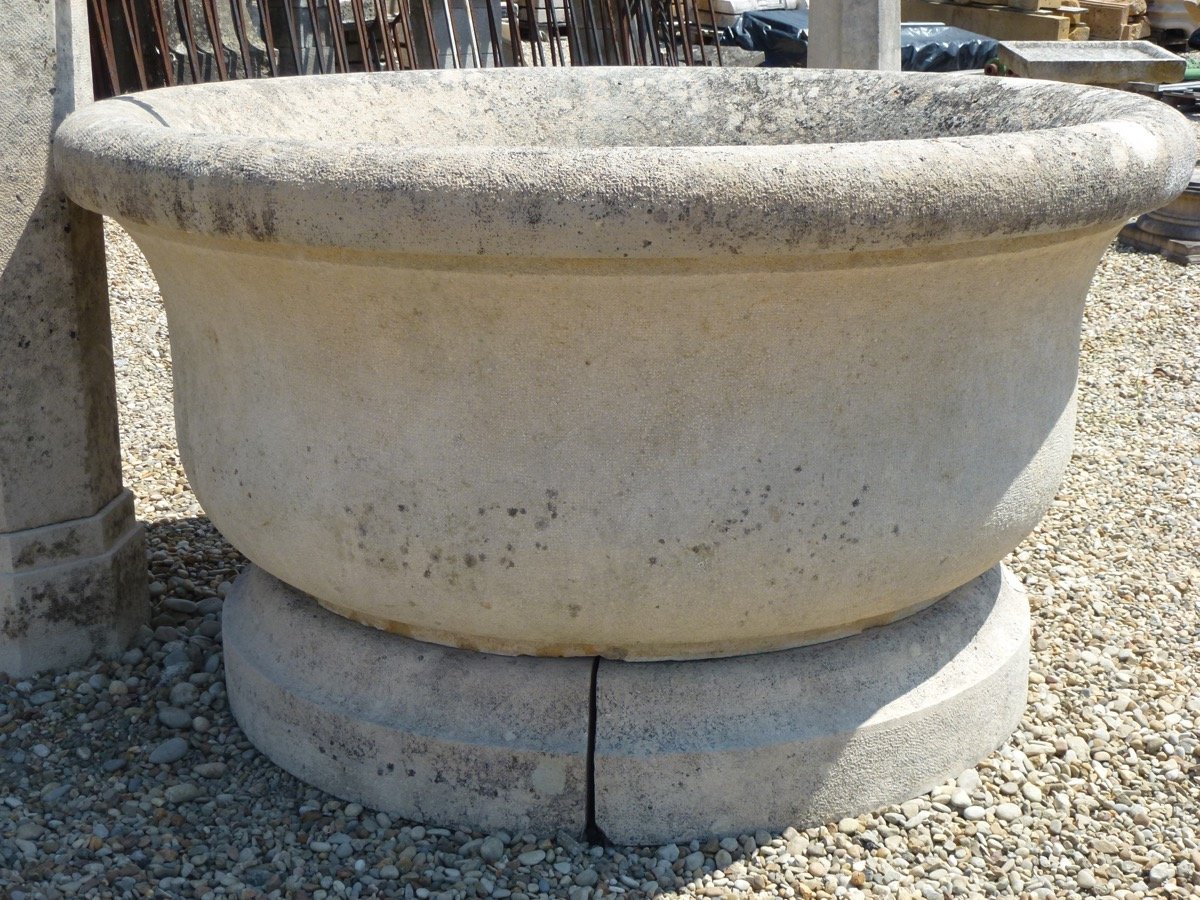 Stone Fountain From The Castle Of Sermezy-photo-1