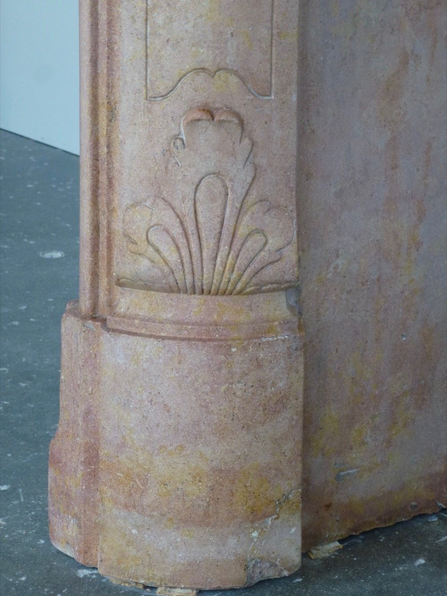 Fireplace Stone Of Corton Louis XV-photo-4