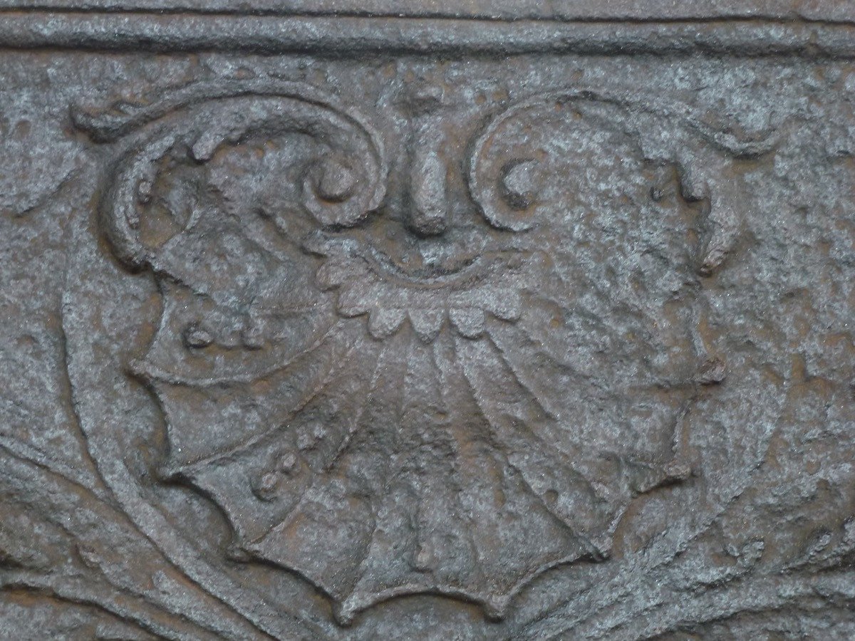 Important Louis XV Period Fireback-photo-2