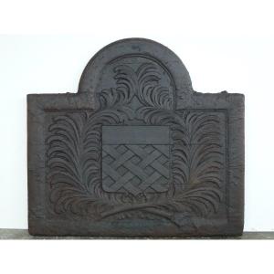 Fireback With The Arms Of The De Farcy Family (99x90cm)