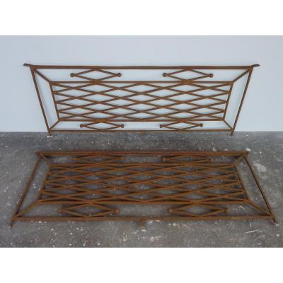 Pair Of Directoire Period Railing