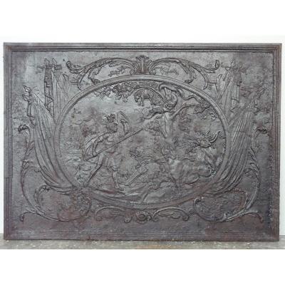 Fireplace Plate "jason Et Les Argonautes" (127 X 90 Cm )