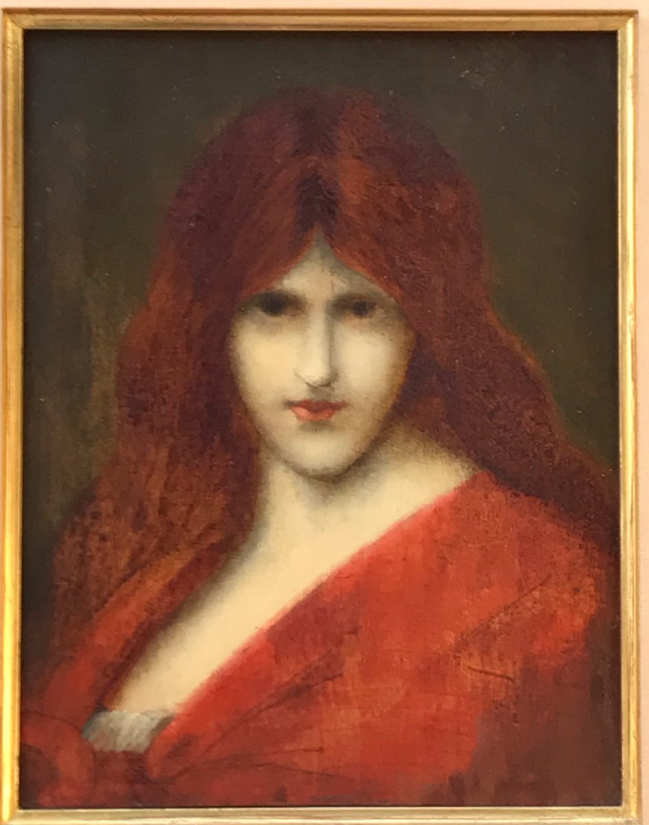 Portrait Of A Woman - Attributed To Jean-jacques Henner (1829–1905)