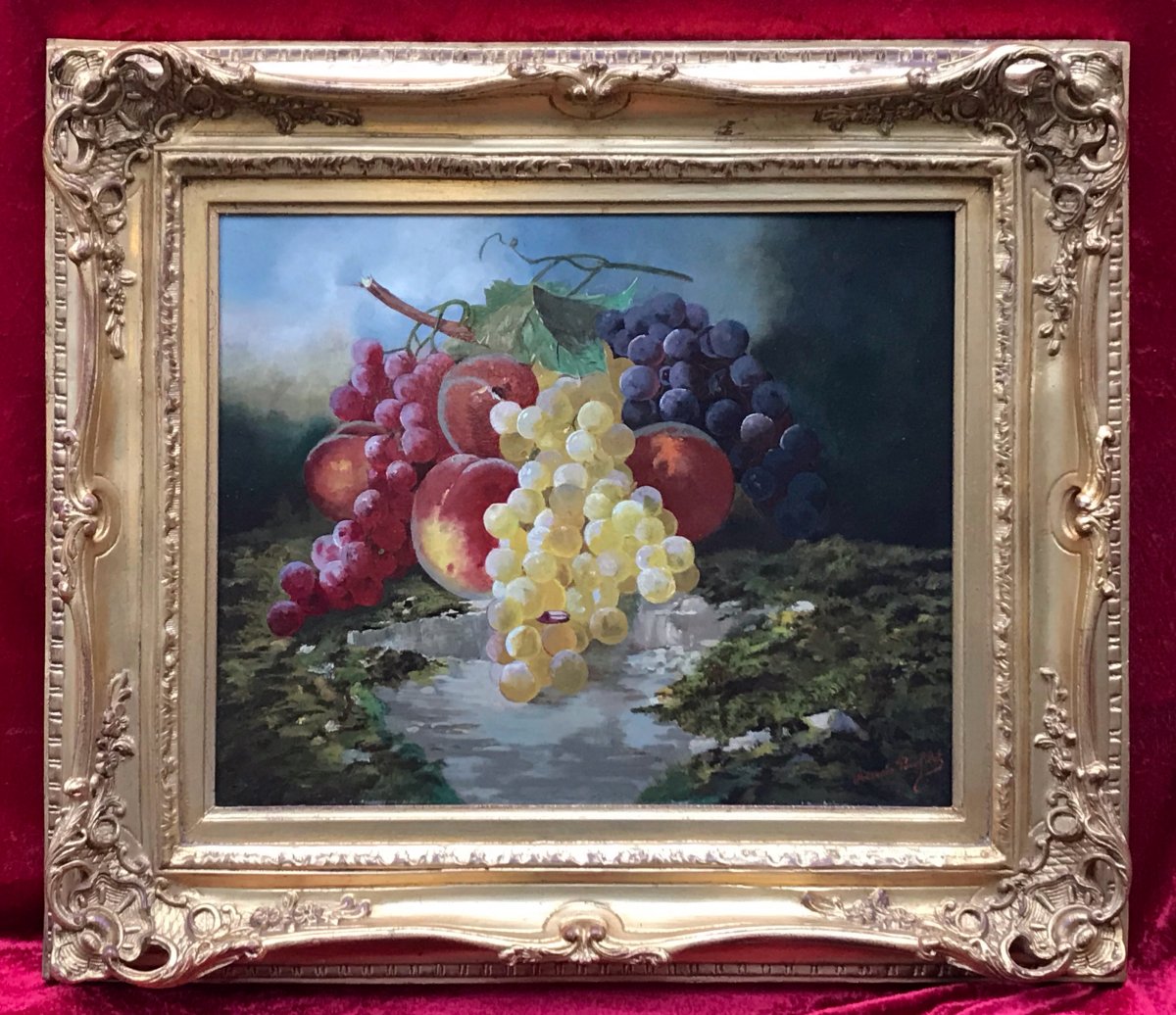 A.pourfilet - Original Painting Early 20th Century