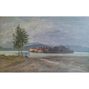 19th Century French School - Lake Maggiore