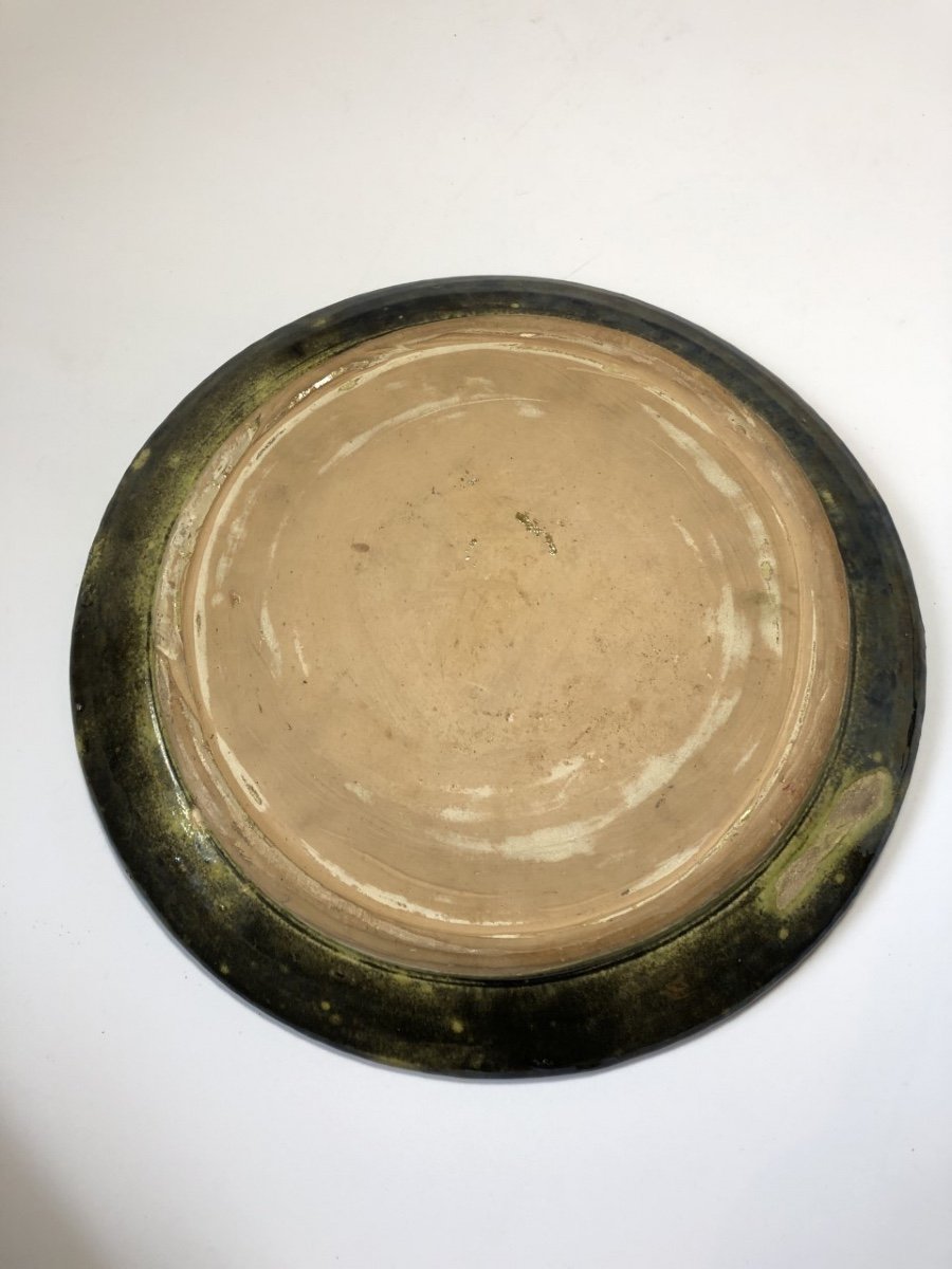 Anne Dangar (attributed) Moly Sabata Art Deco Bird Dish-photo-2