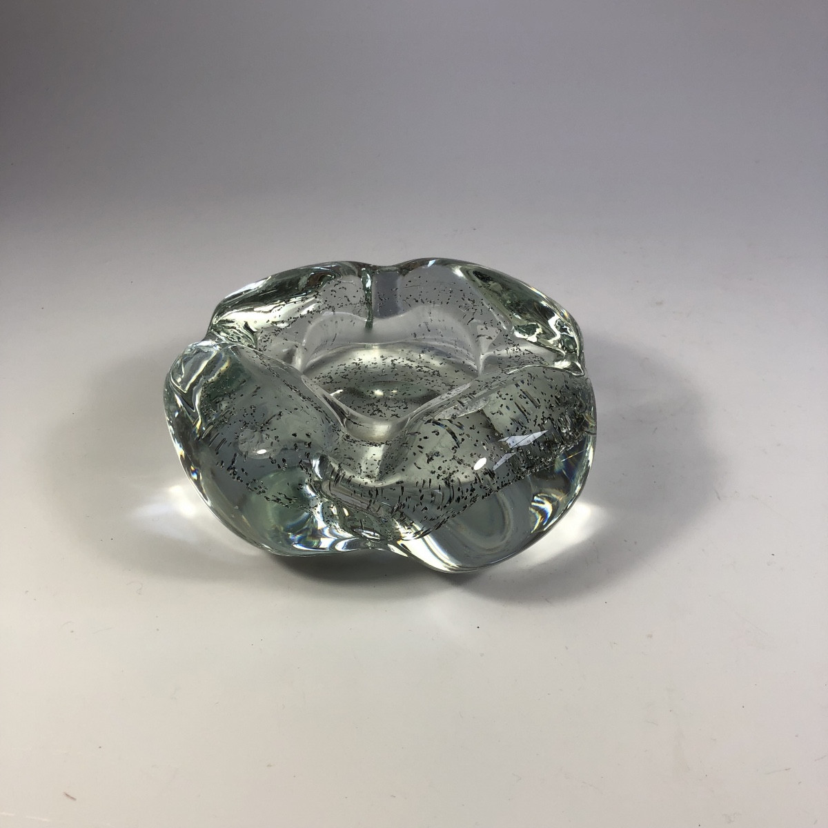 André Thuret Rare Verre Signé Art Déco Moderniste 1930