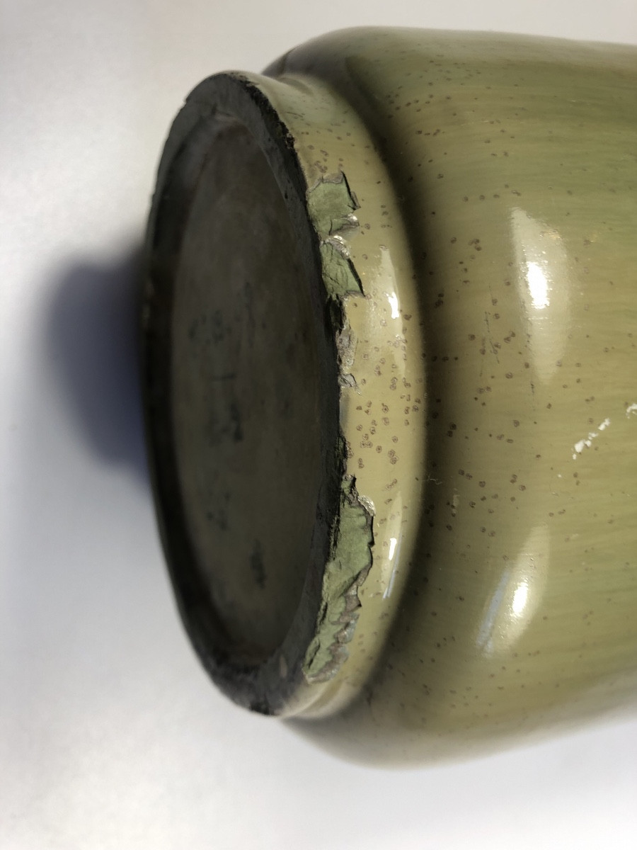 Emile Jacob Large Vase Signed Stoneware Art Nouveau Dated 1898-photo-4
