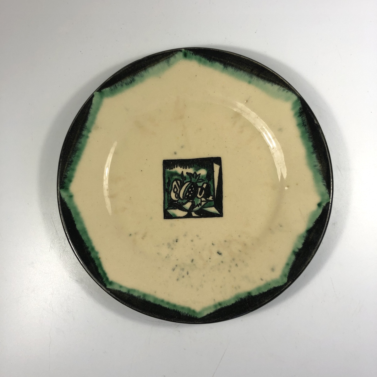 André Masson rare assiette cubisante 1922 surréalisme cubisme