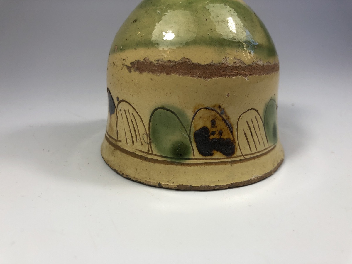Gérard Lachens clochette terre vernissée céramique -photo-3