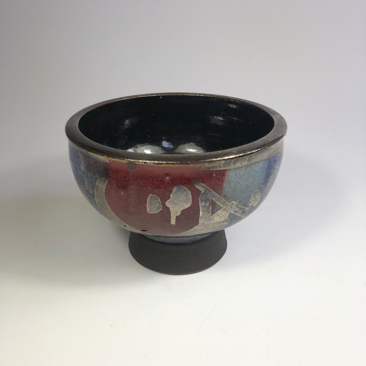 Eduardo Constantino Stoneware Bowl, Signed Ceramic