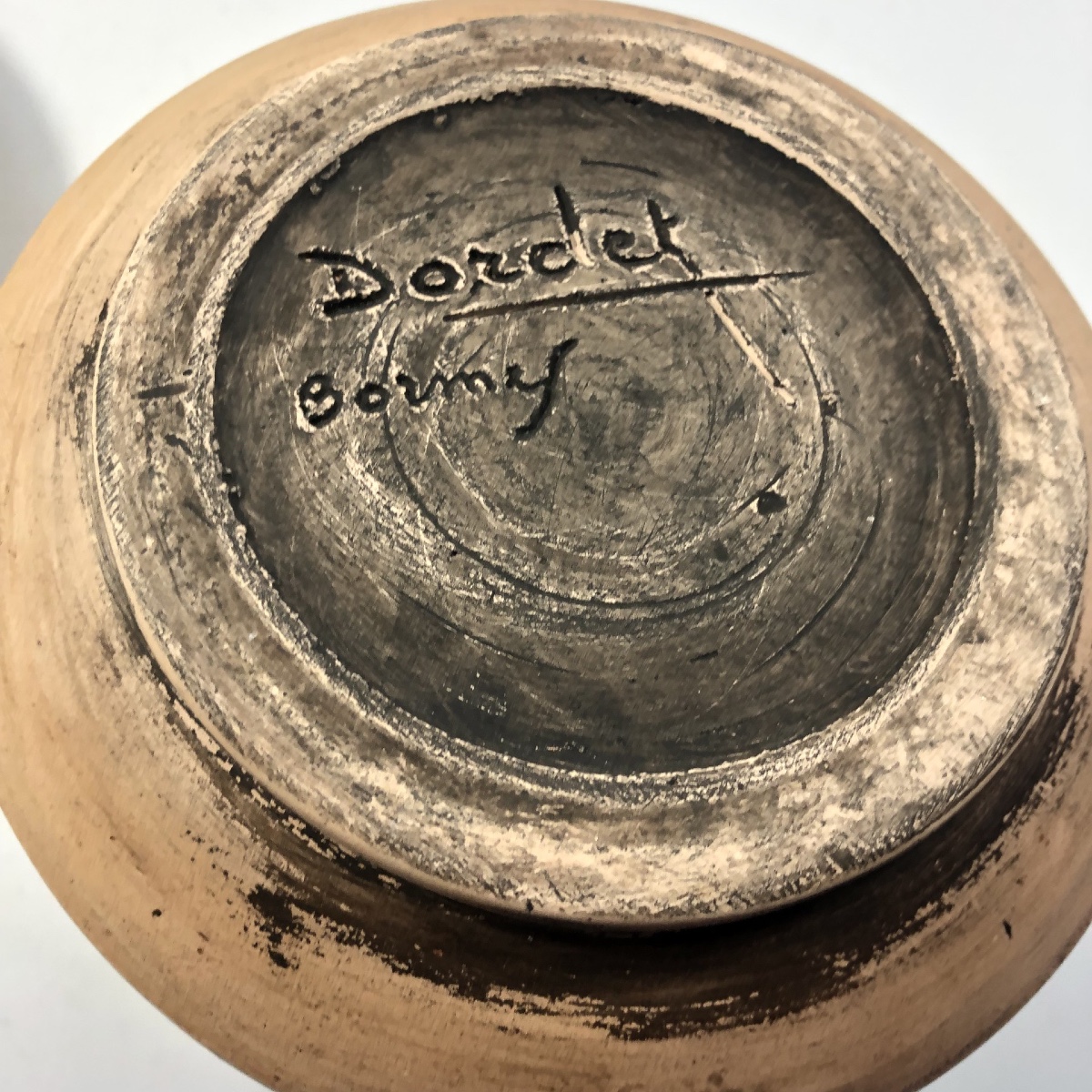 Paul Dordet Art Deco Ceramic Covered Pot Bormes-photo-4