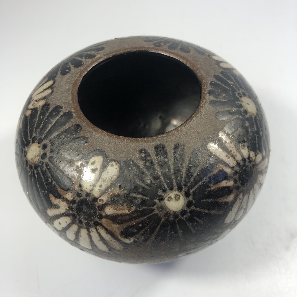 Art Deco Vase Signed Hagtmau Duboy Denègre Era Ciboure Ceramics-photo-2