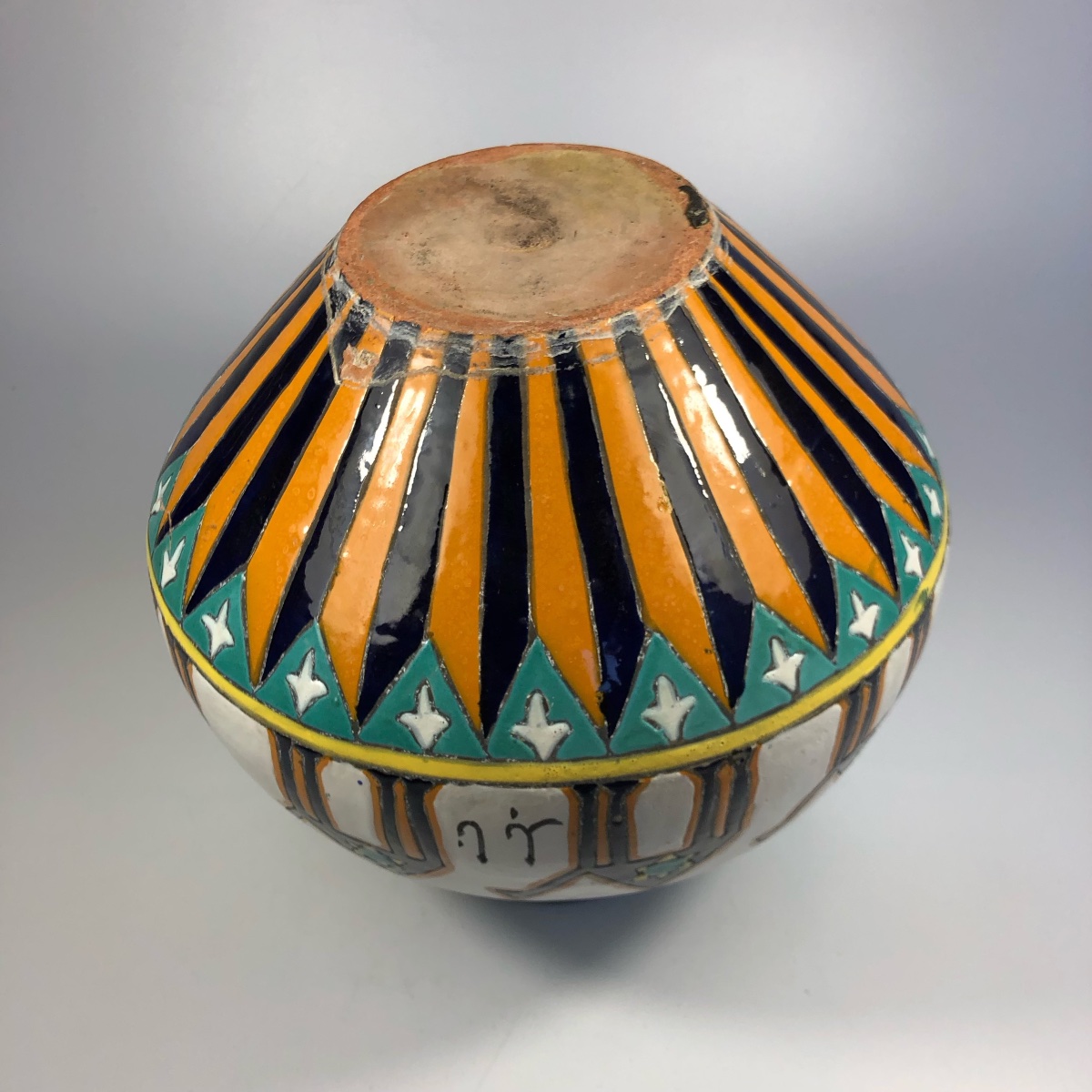 Nabeul Louis Tissier gros vase Tunisie Orientalisme-photo-4