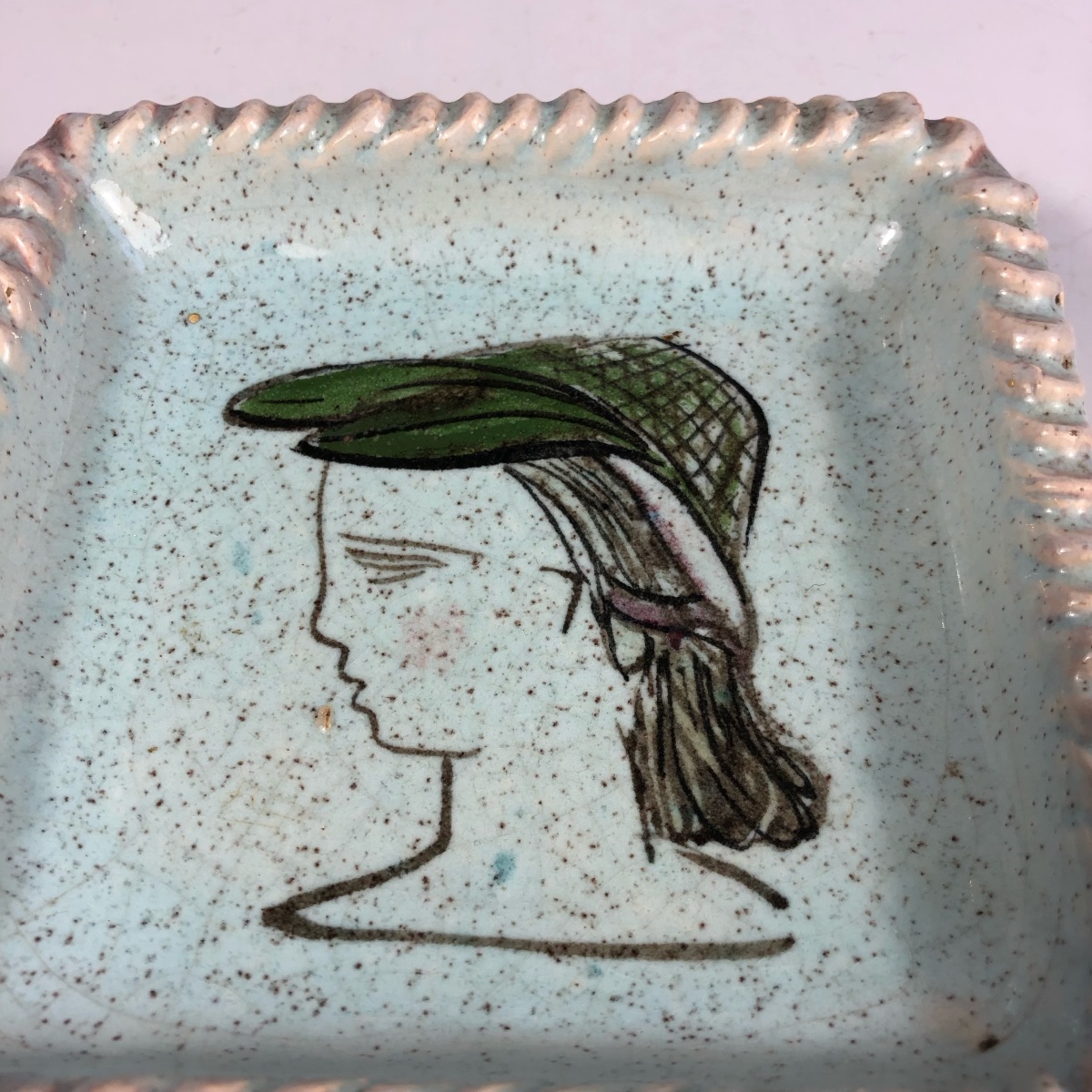 Paul Pouchol, Signed Ceramic, 1950, Paris-photo-2