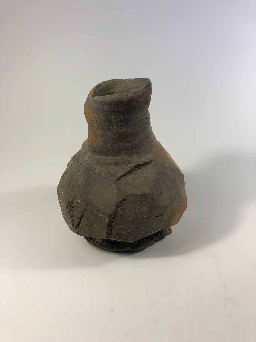 Seungho Yang vase bouteille signé grès La Borne céramique-photo-2