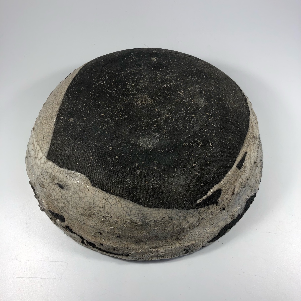 Haguiko Rare Signed Dish Raku Ceramic-photo-4