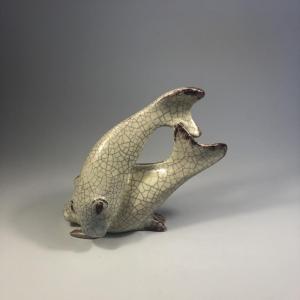Goldscheider Ceramic Fish Art Deco Austria