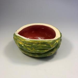 Pol Chambost Signed Cup Watermelon Ceramic 1950
