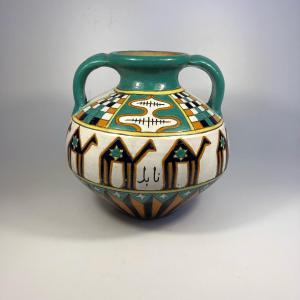 Nabeul, Louis Tissier, Large Vase, Tunisia, Orientalism