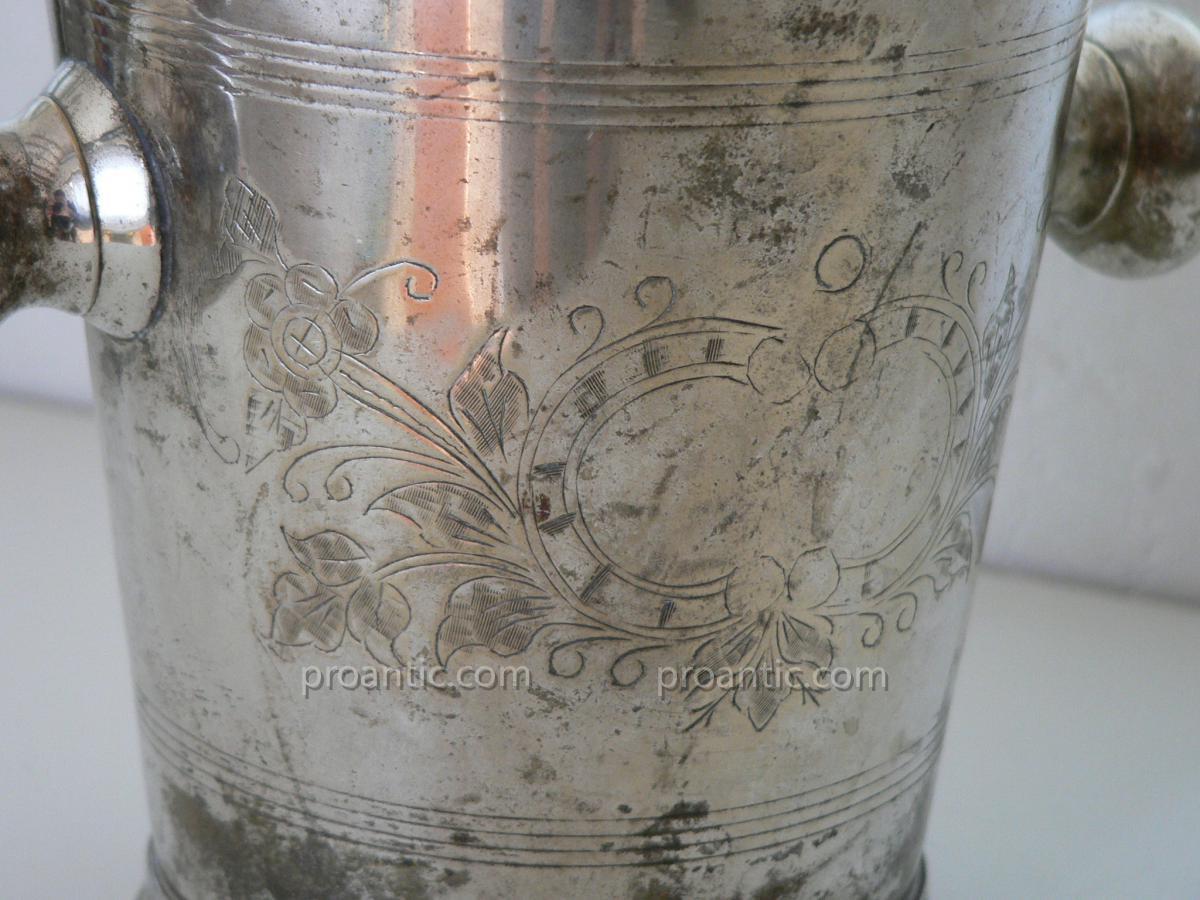 A Bucket Refresh, Bottle / 19th Nineteenth Champagne De La India Company-photo-3