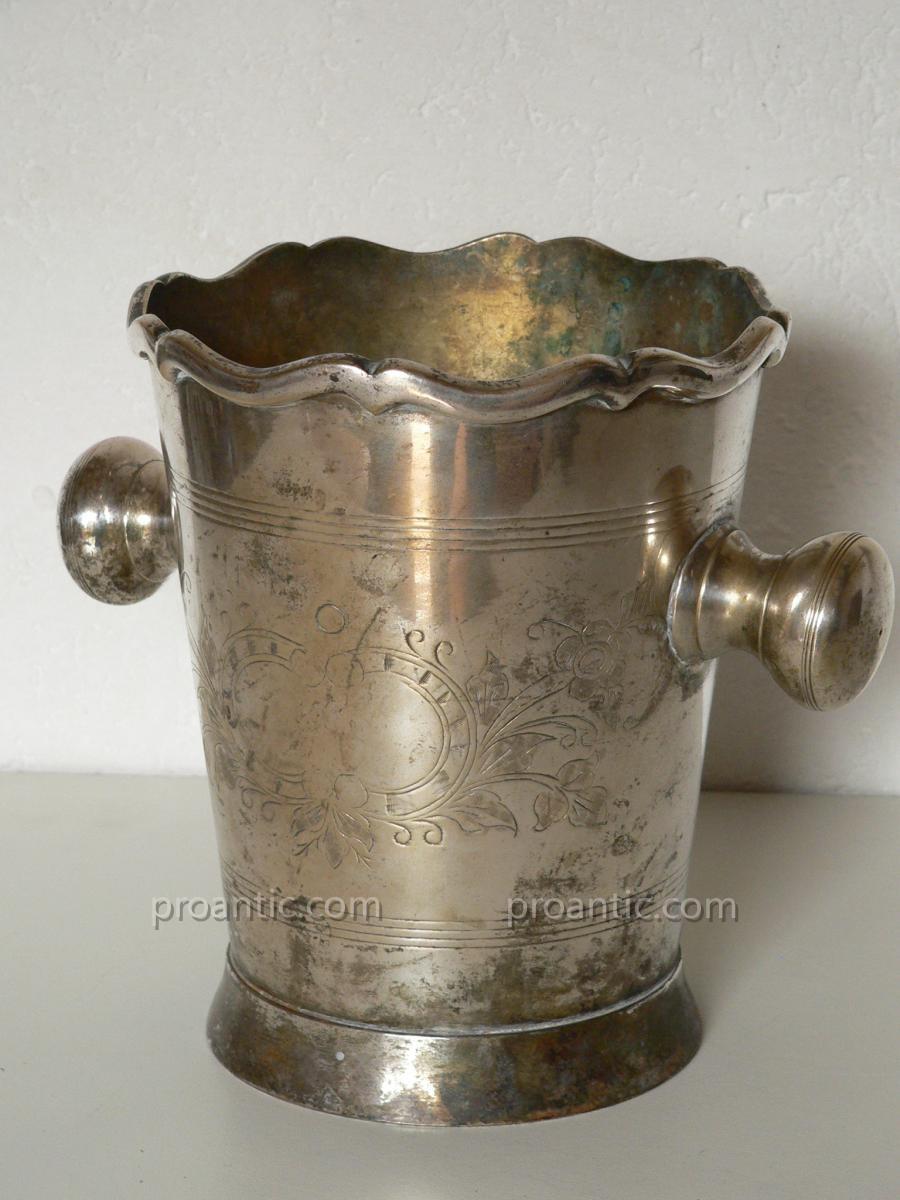 A Bucket Refresh, Bottle / 19th Nineteenth Champagne De La India Company-photo-6